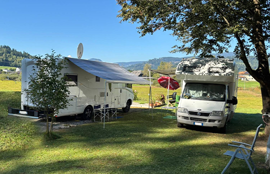 Wohnmobil-Stellplatz in ruhiger Lage in Kärnten